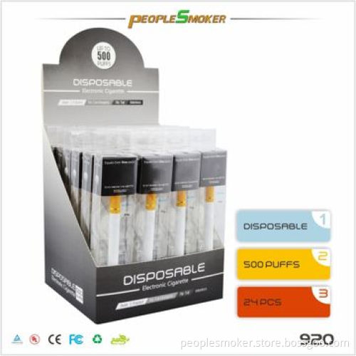 300-puff Disposable E-cigarette with 280mAh Battery Capacity